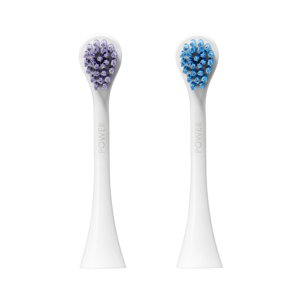 Two Curaprox Hydrosonic power brush heads