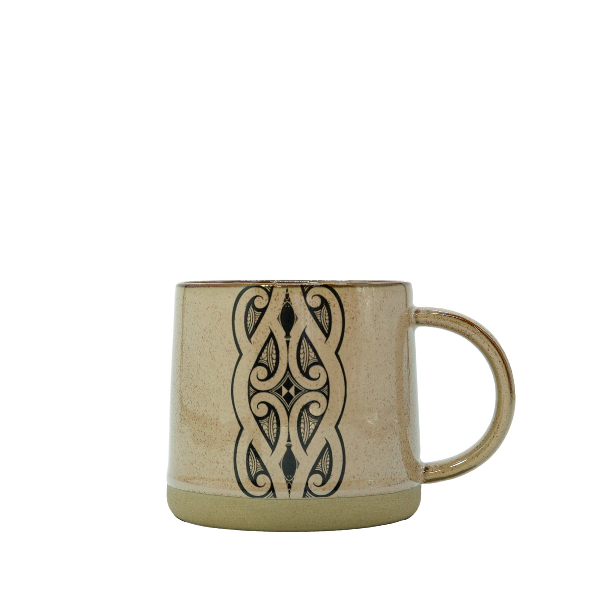 Glazed Ceramic Mug Miriama Grace-Smith Brown-Moana Road NZ-Matakana Pharmacy