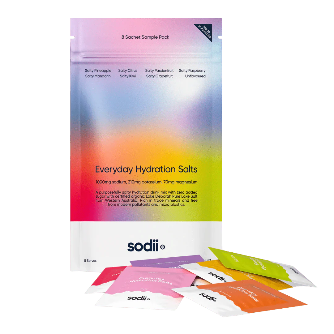 8 Sachet Sample Pack | Everyday Hydration Salts-Sodii-Matakana Pharmacy