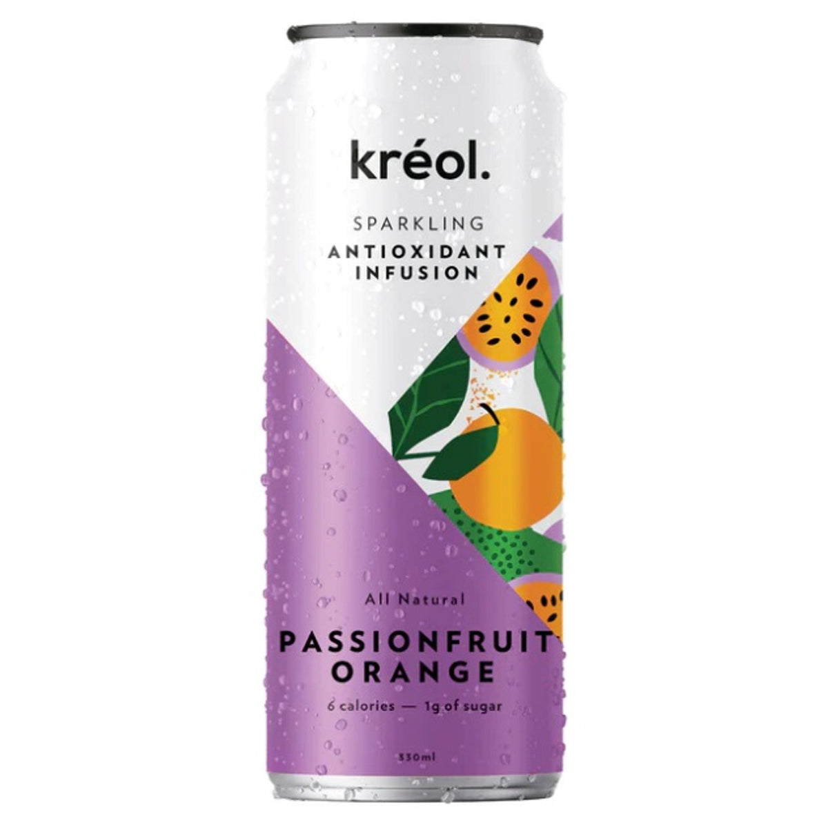 Antioxidant Infusion Passionfruit Orange 330ml-KREOL-Matakana Pharmacy