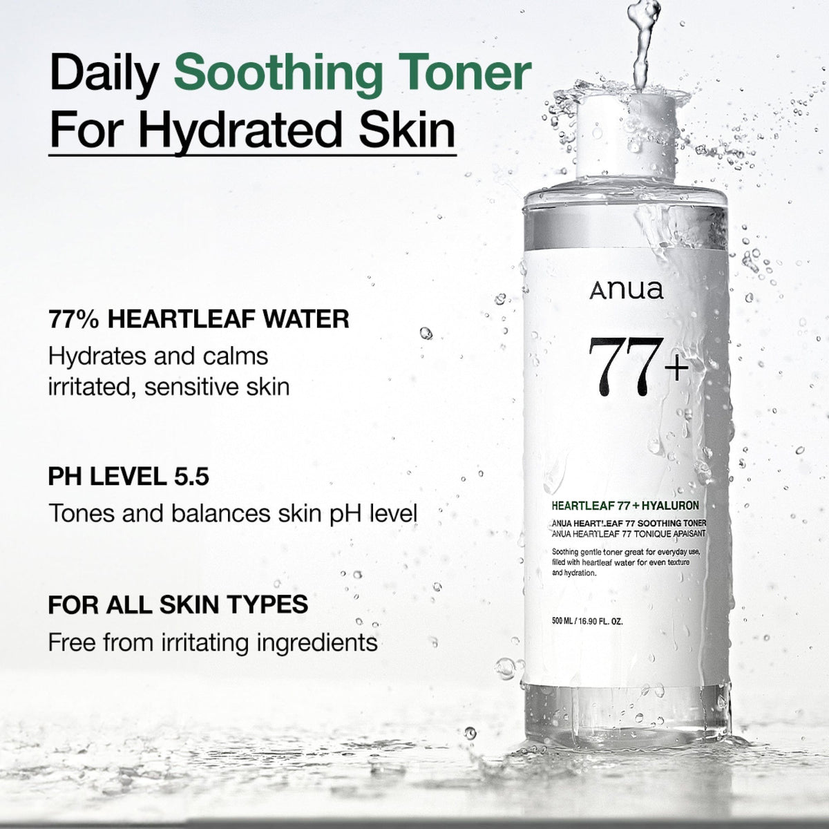 Heartleaf 77% Soothing Toner 40ml