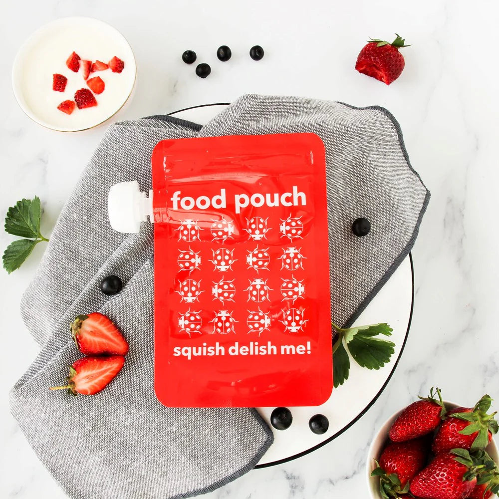 Reusable Food Pouch 5 Pack Assorted-Nil-Matakana Pharmacy