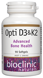 Opti D3 & K2 60 Caps-BioClinic Naturals-Matakana Pharmacy
