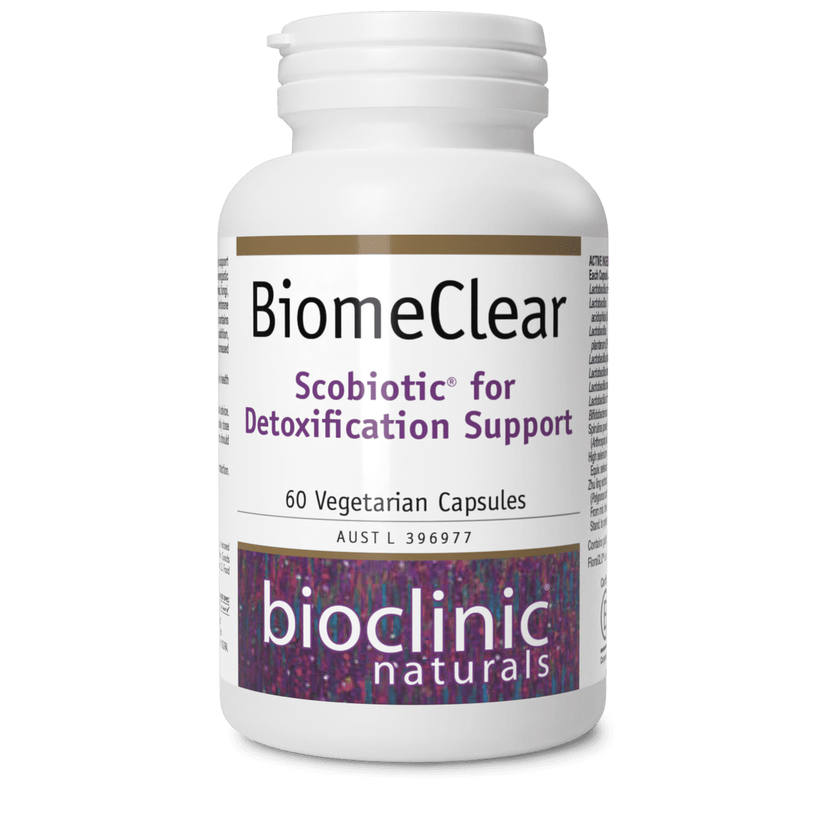 BiomeClear 60 Caps-BioClinic Naturals-Matakana Pharmacy
