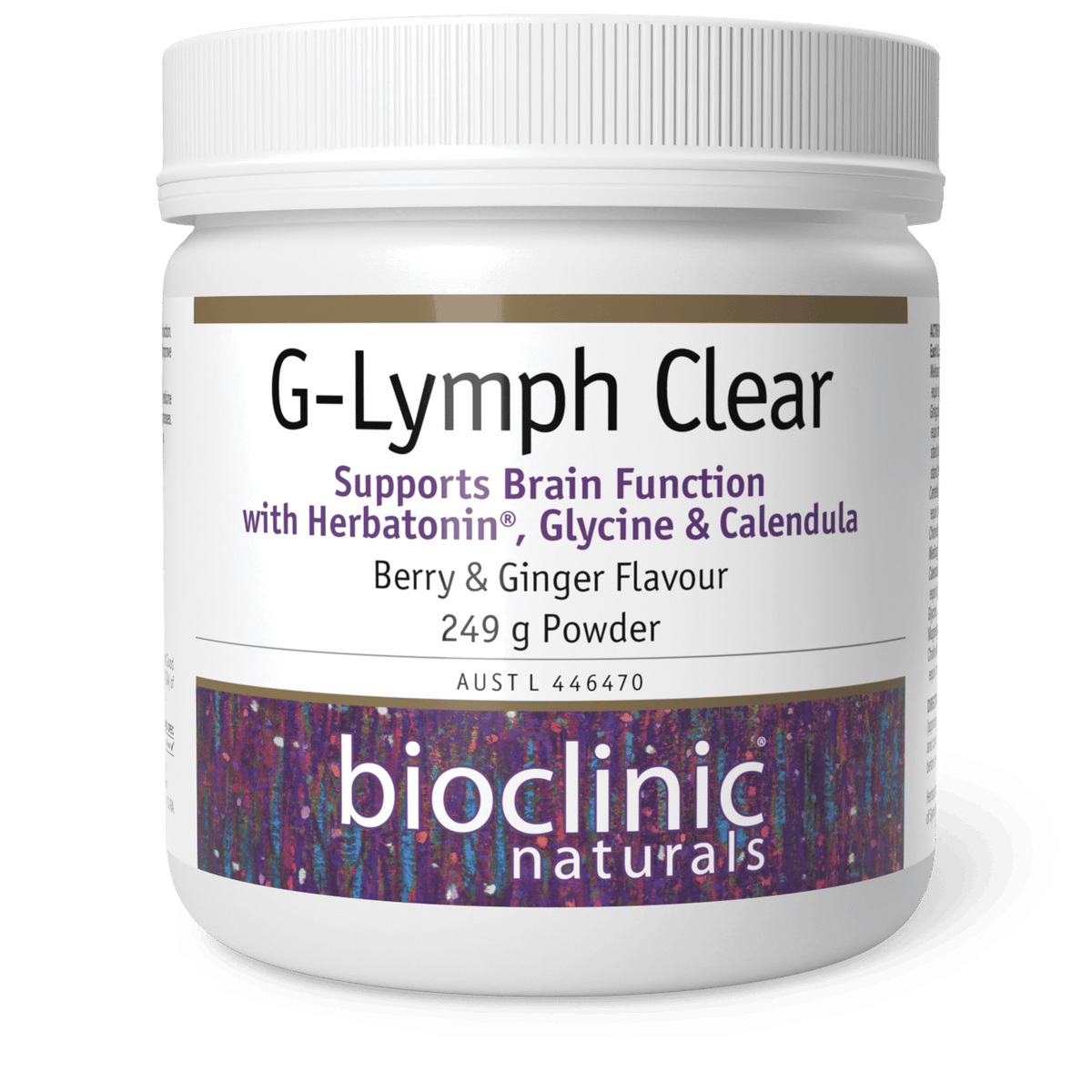 G-Lymph Clear Powder 249g-BioClinic Naturals-Matakana Pharmacy