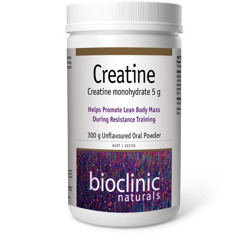 Creatine Powder 300g-BioClinic Naturals-Matakana Pharmacy