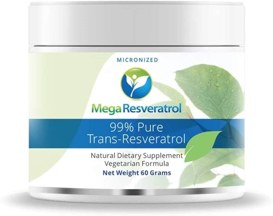 Image of 99% Pure Trans-Resveratrol Powder 60g