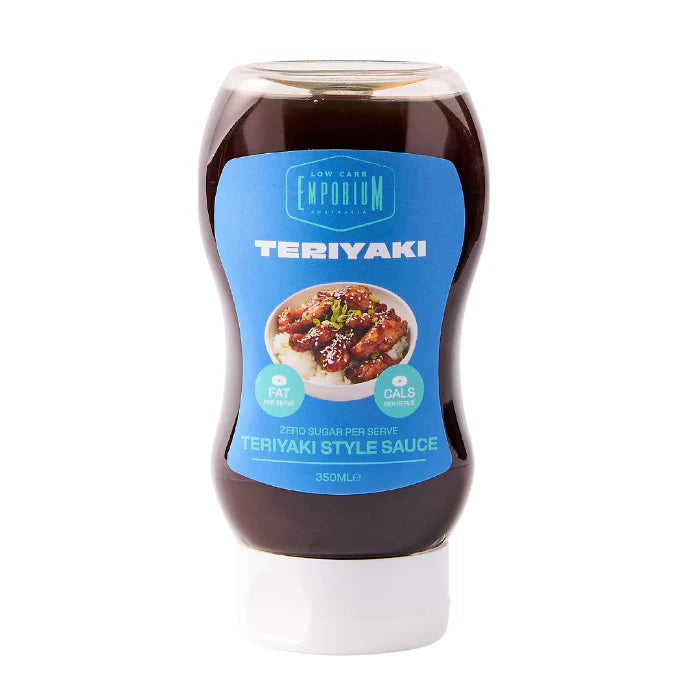 No Added Sugar Teriyaki Sauce 350ml-Low Carb Emporium-Matakana Pharmacy