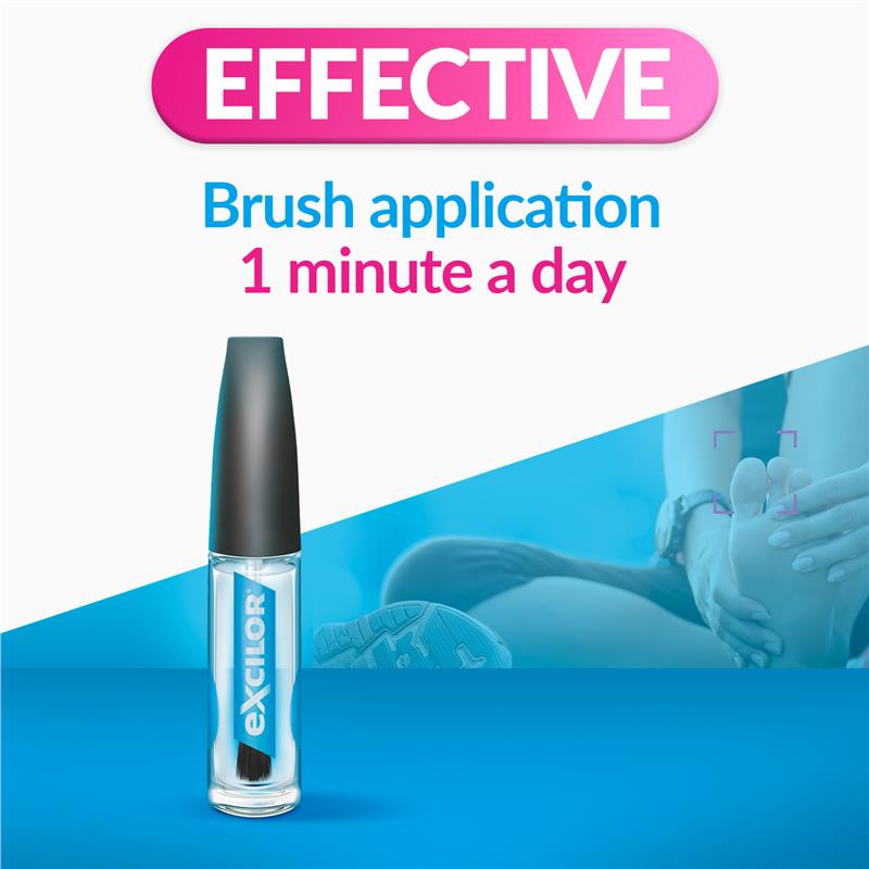 Excilor Nail Fungal Treatment Solution 3.3ml-Actor Pharmaceuticals-Matakana Pharmacy