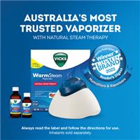 Warm Steam Vaporiser-VICKs-Matakana Pharmacy