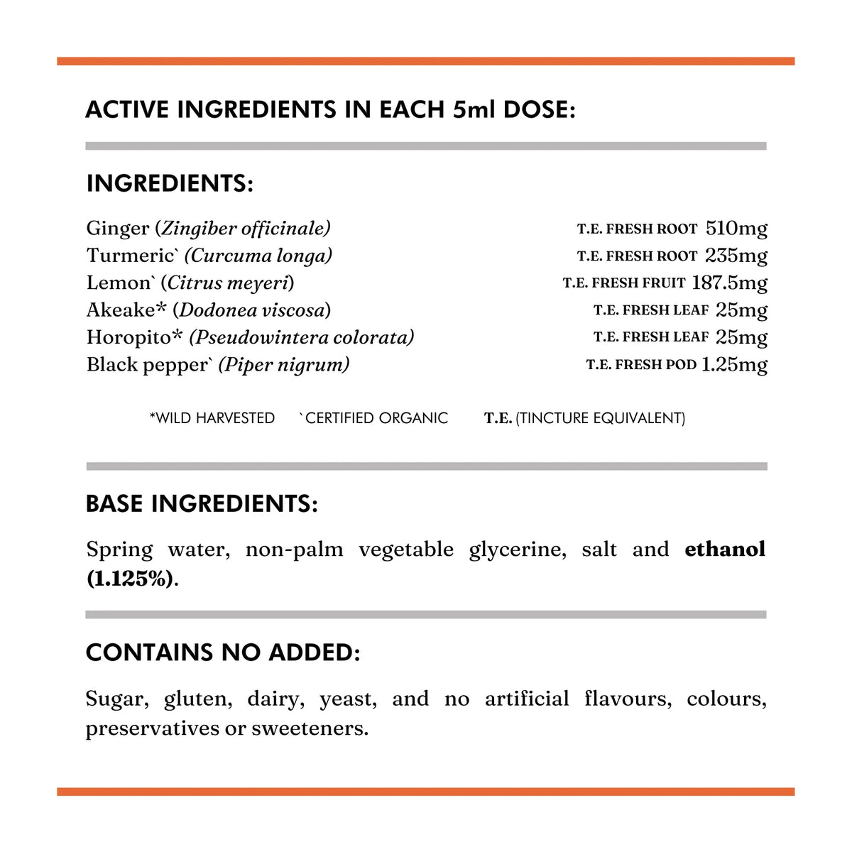 Anti-Flam Tonic 200ml-Wild Dispensary-Matakana Pharmacy