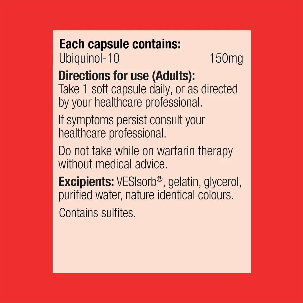 Bio Q-Absorb Ubiquinol 30caps-Matakana Pharmacy