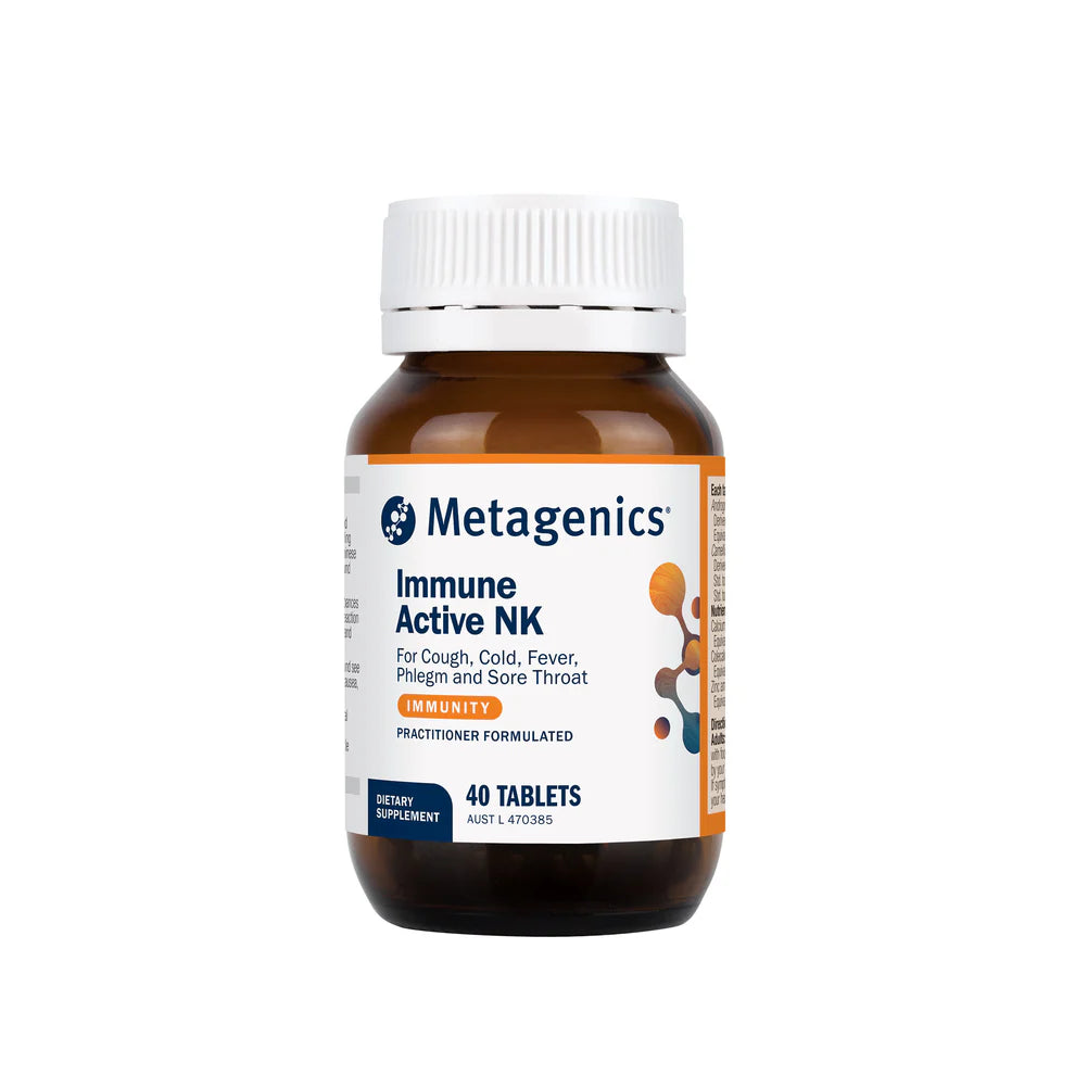 Immune Active NK 40 Tablets (previously AndroNK)-Metagenics-Matakana Pharmacy