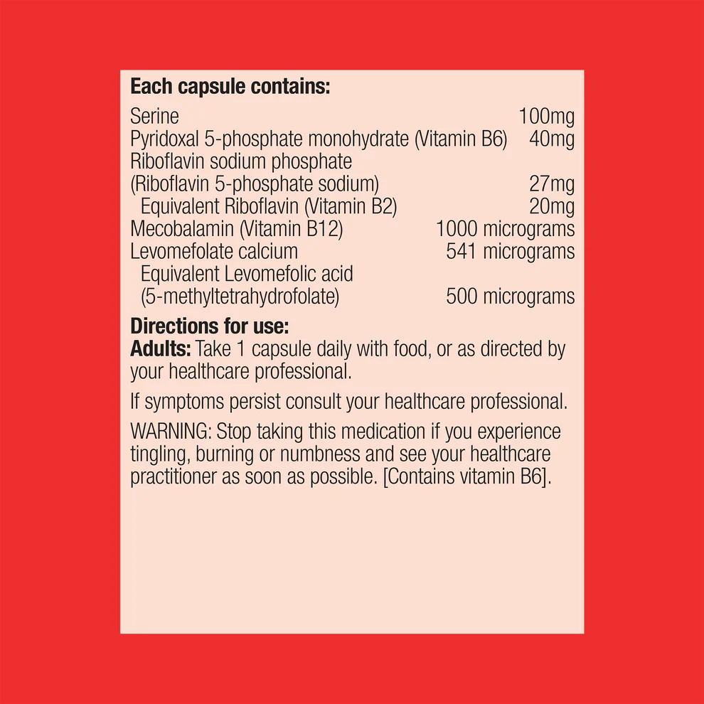 Activated B's & Folate 60 Capsules (Previously Metagen Methyl-Active)-Metagenics-Matakana Pharmacy