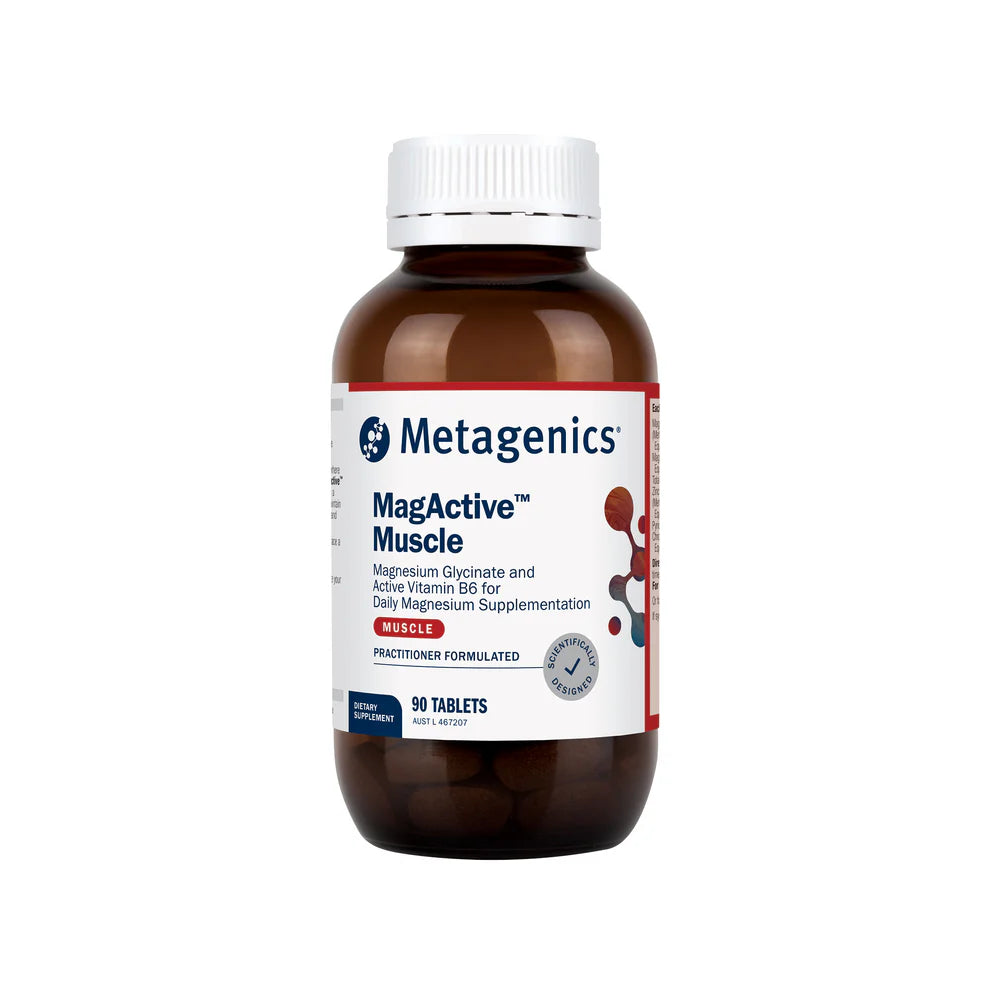 MagActive Muscle 90 Tablets (previously Fibroplex MagActive)-Matakana Pharmacy