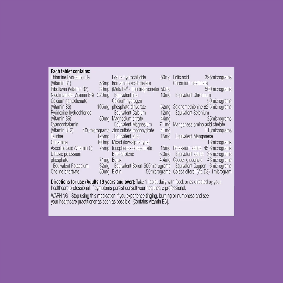 Meta B Complex 50Tabs-Matakana Pharmacy
