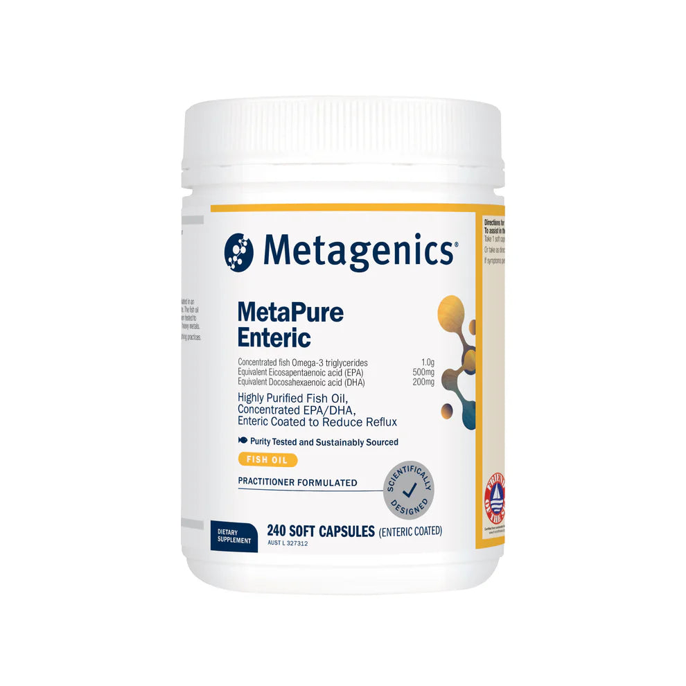 MetaPure Enteric 240caps-Matakana Pharmacy