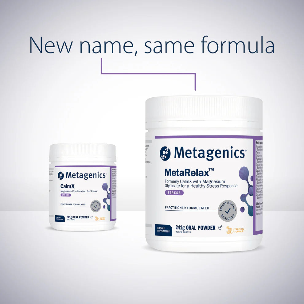 MetaRelax Tropical 241g Powder (Formerly CalmX)-Matakana Pharmacy