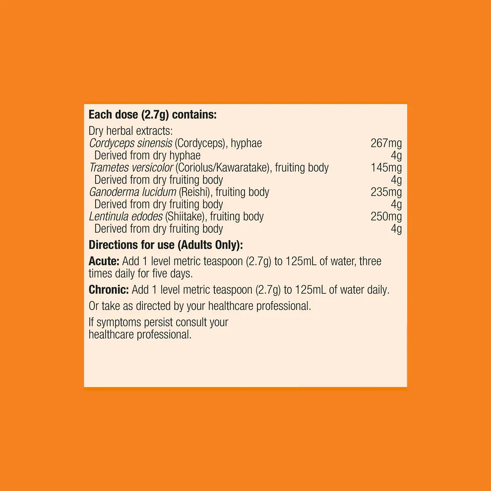 Super Mushroom Complex 100g-Metagenics-Matakana Pharmacy