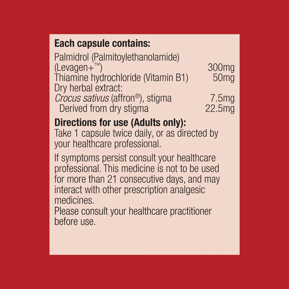 PainX PEA Advanced 42 Capsules (previously Bio Absorb PEA Advanced)-Matakana Pharmacy