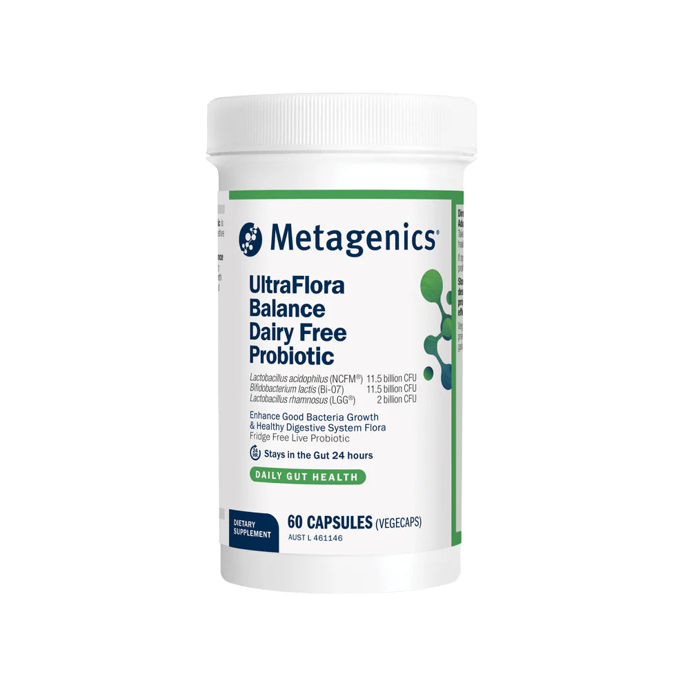 Ultra Flora Balance Dairy Free Probiotic 60 caps Matakana Pharmacy