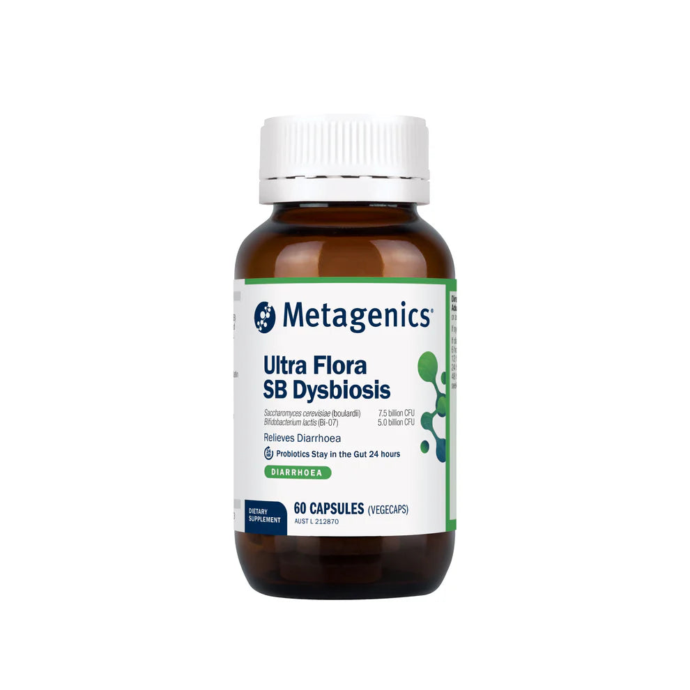 Ultra Flora SB Dysbiosis Probiotic 60caps-Matakana Pharmacy