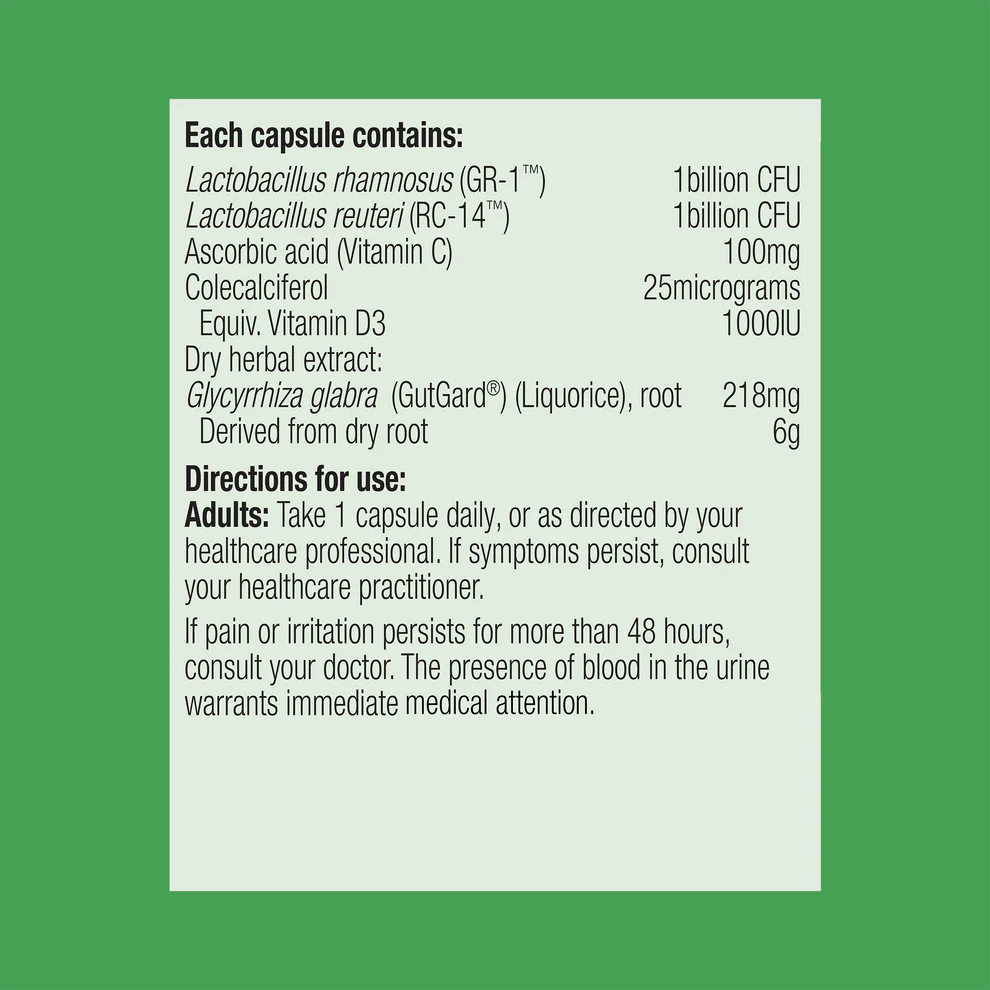 Ultra Flora Women's Probiotic 30 Caps (previously Ultra Flora Femme)-Matakana Pharmacy