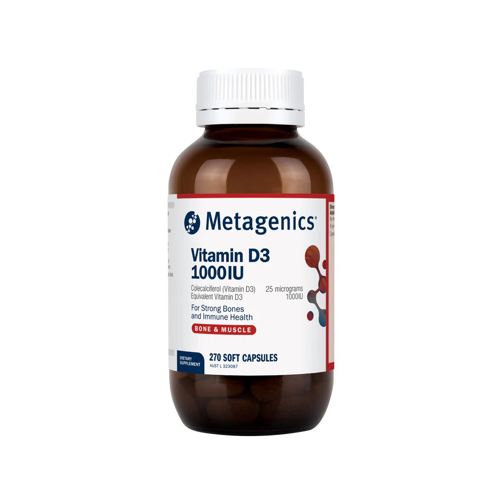 Vitamin D3 1000IU 270s-Matakana Pharmacy