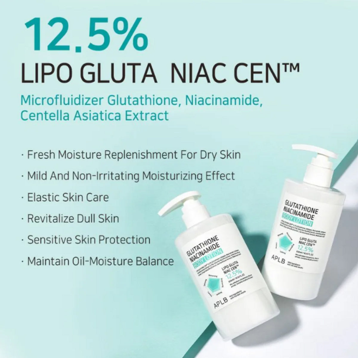 Glutathione & Niacinamide Body Lotion 300ml-APLB-Matakana Pharmacy
