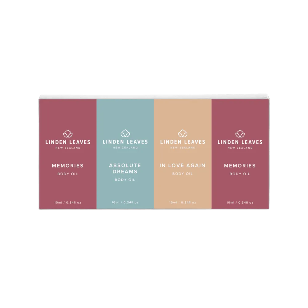 Body Oil Selection 4 x 10ml Set-Linden Leaves-Matakana Pharmacy