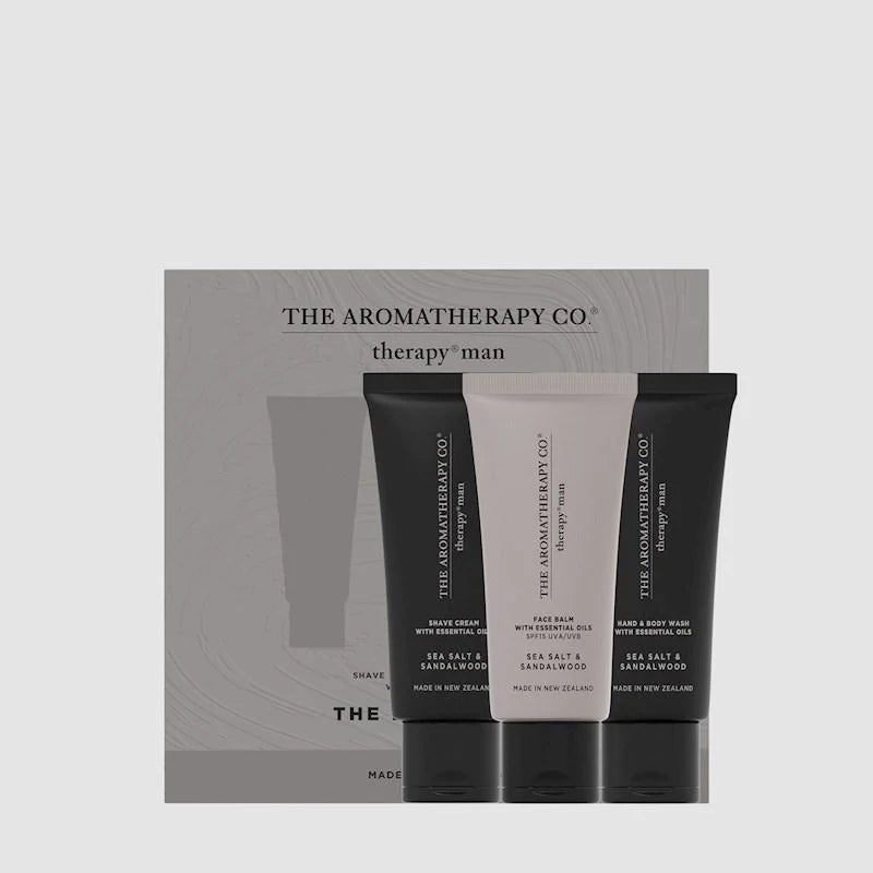 THE AROMATHERAPY CO. Men The Essentials Trio Sea Salt 30ml-Matakana Pharmacy