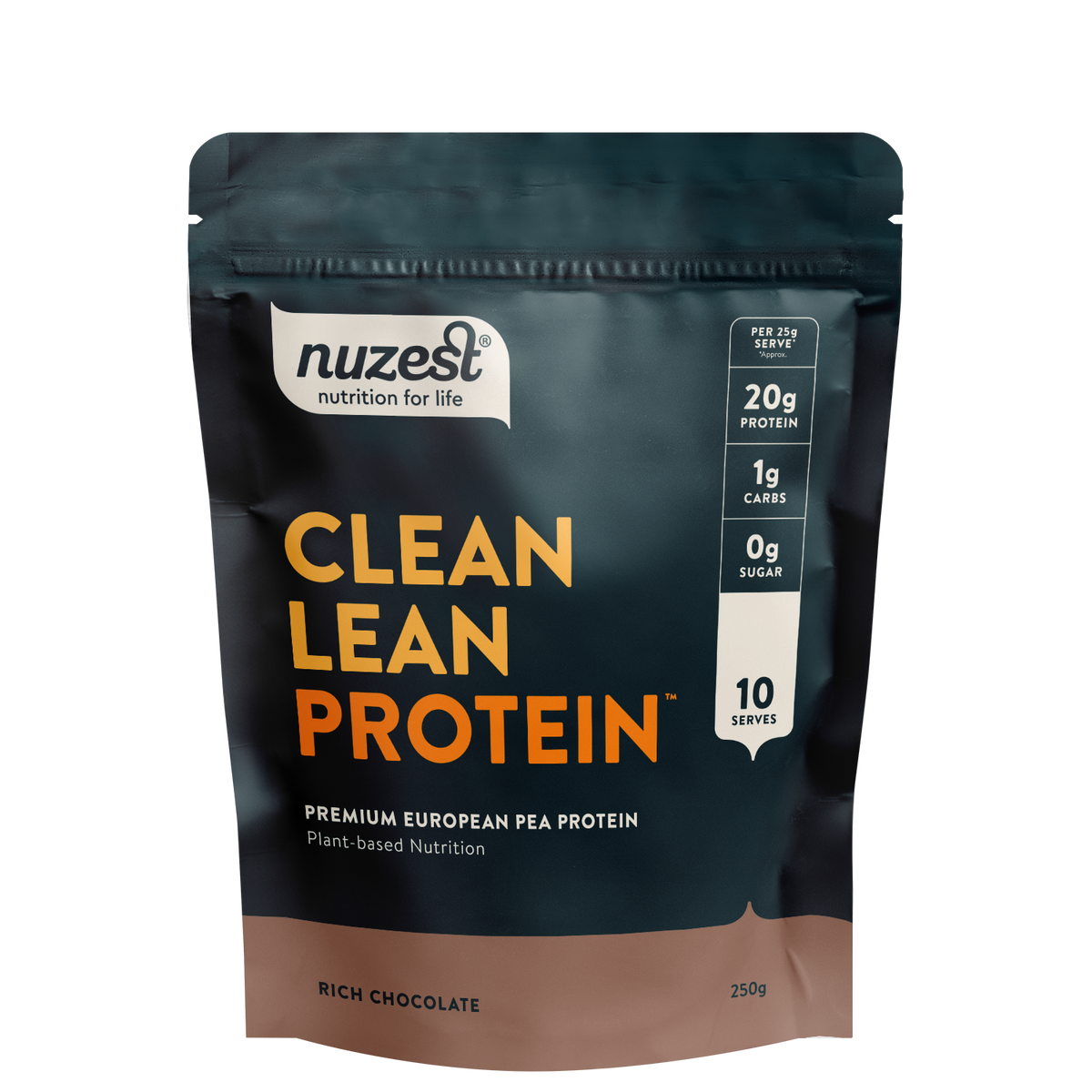 Clean Lean Protein Rich Chocolate 250g-Nuzest-Matakana Pharmacy