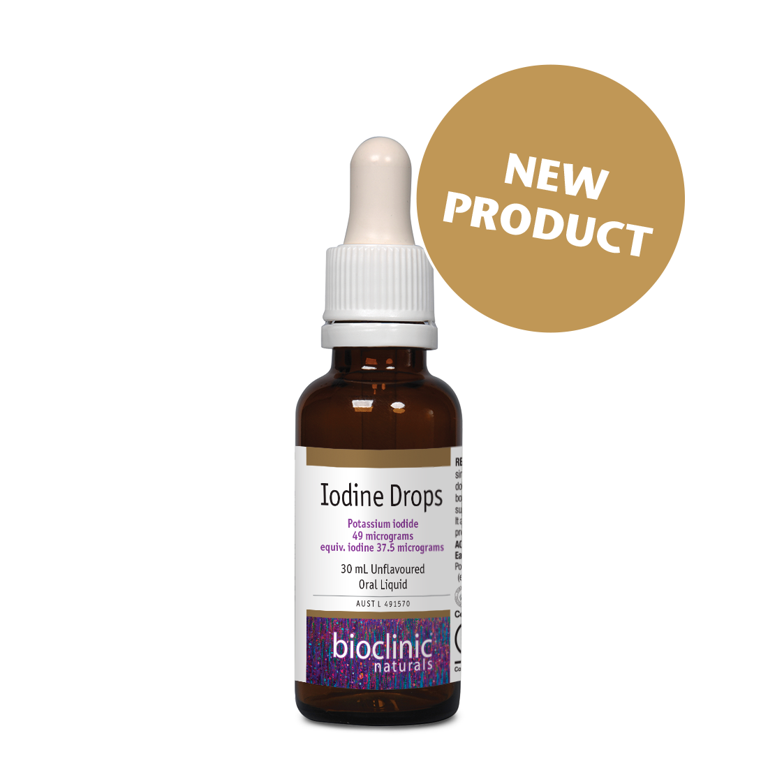 Iodine Drops 30ml-BioClinic Naturals-Matakana Pharmacy