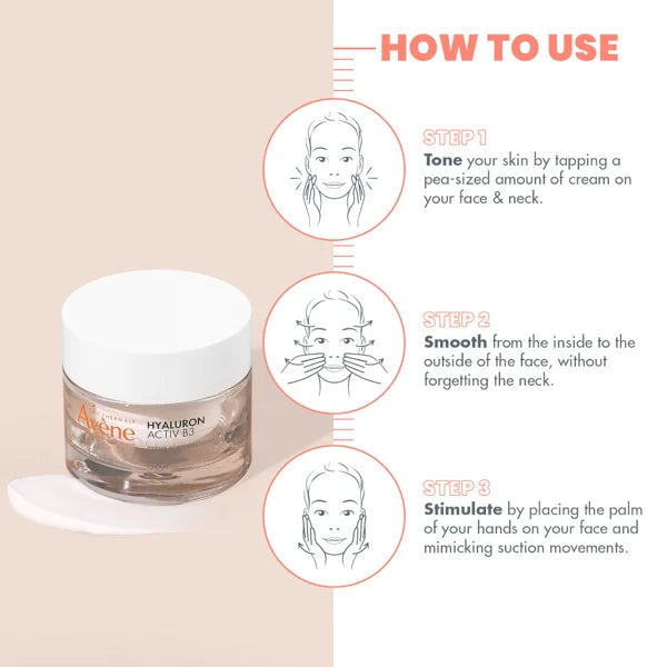 AVENE Hyaluron Active B3 Cream 50ml-Matakana Pharmacy