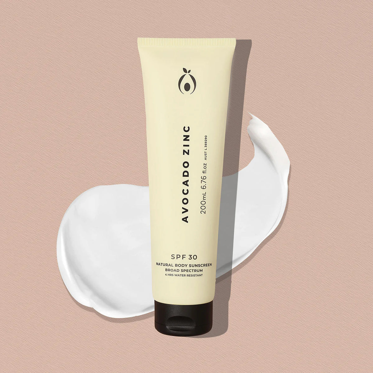 SPF 30 Natural Body Sunsceen 200ml-Avocado Zinc-Matakana Pharmacy