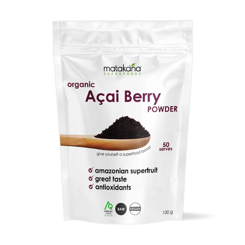 Image of Acai Berry Organic Freeze Dried Powder 100g