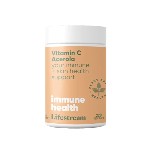 Image of lifestream Acerola vitamin C 220 capsules