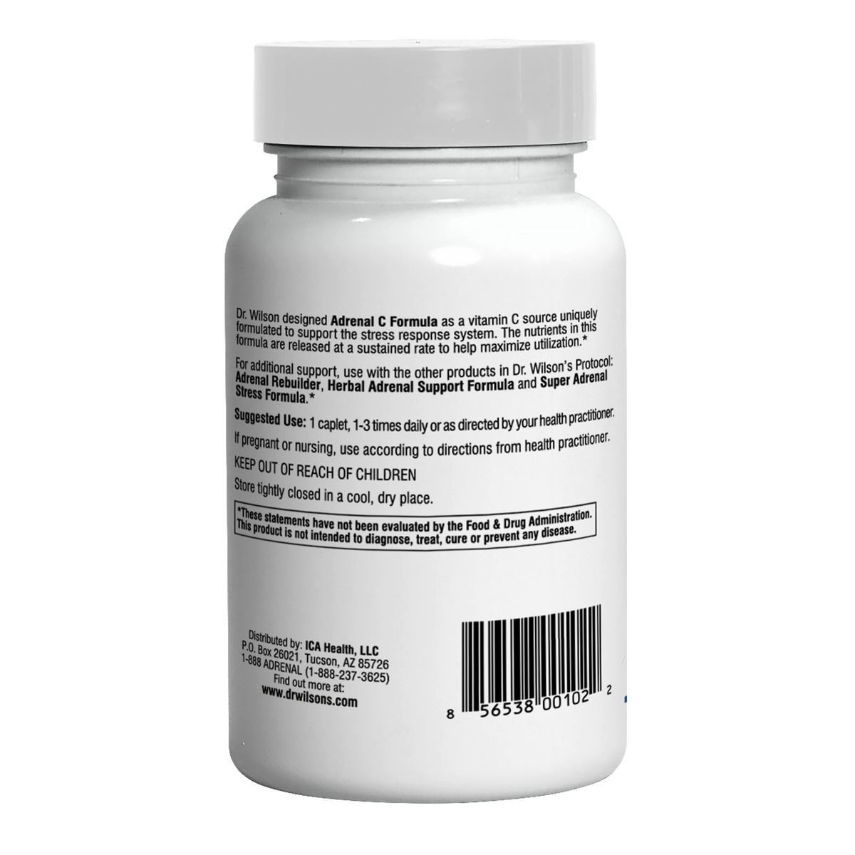 Image of suggested use: 1 caplet 1-3 times daily or as directed