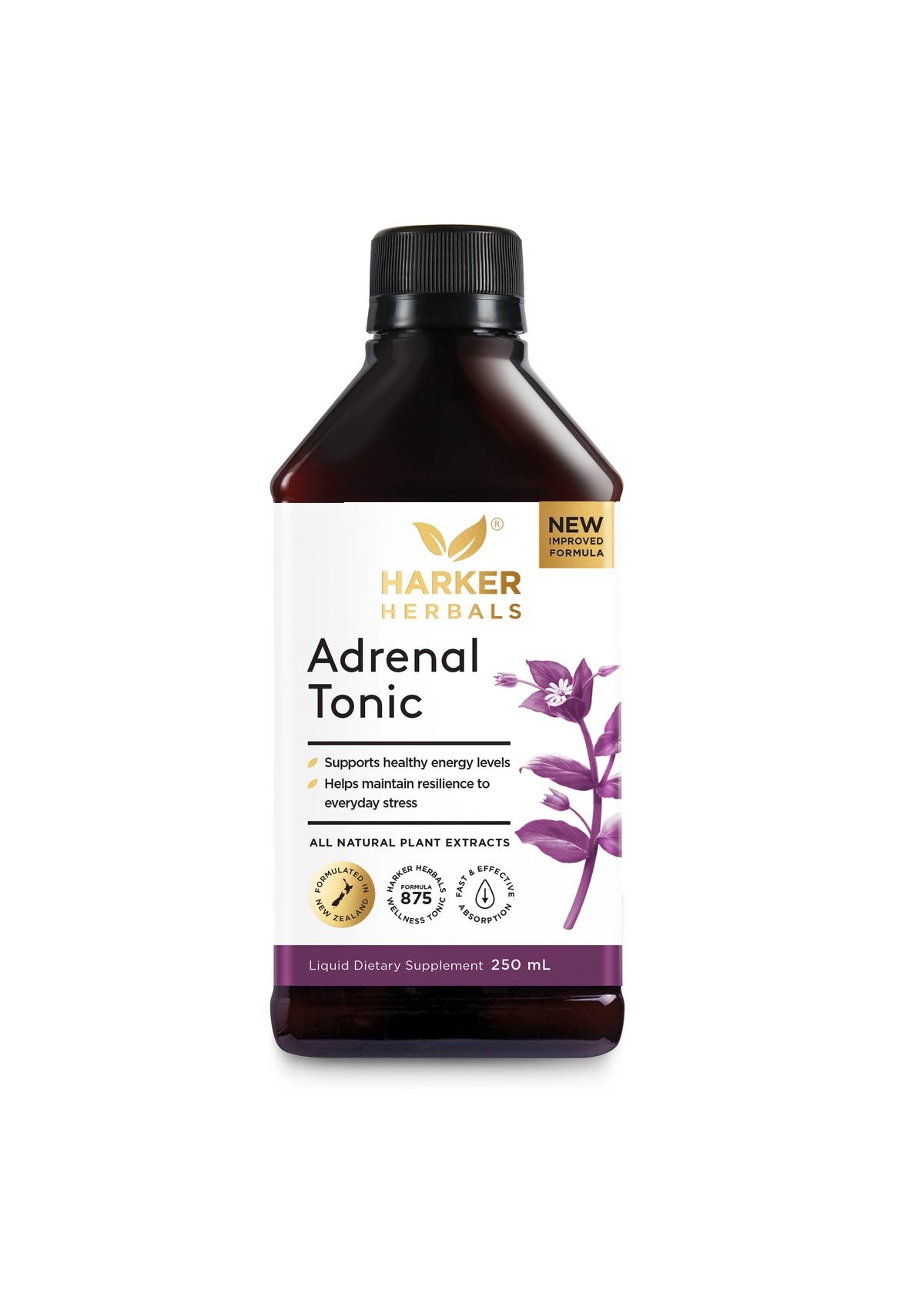 HARKER HERBALS Adrenal Tonic 250ml-Harker Herbals-Matakana Pharmacy