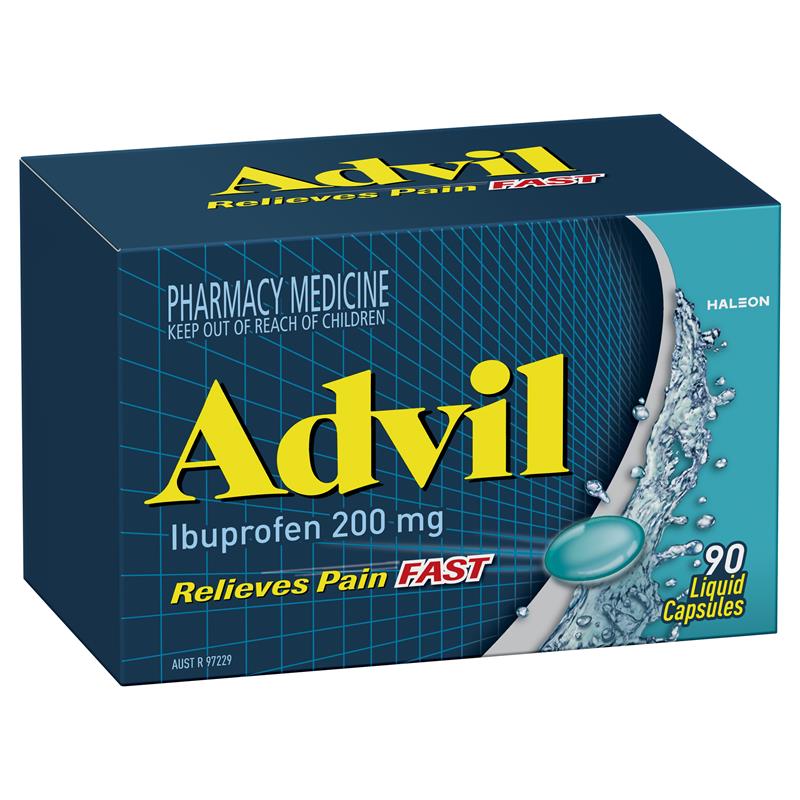 Advil Liquid Capsules 90-Haleon-Matakana Pharmacy