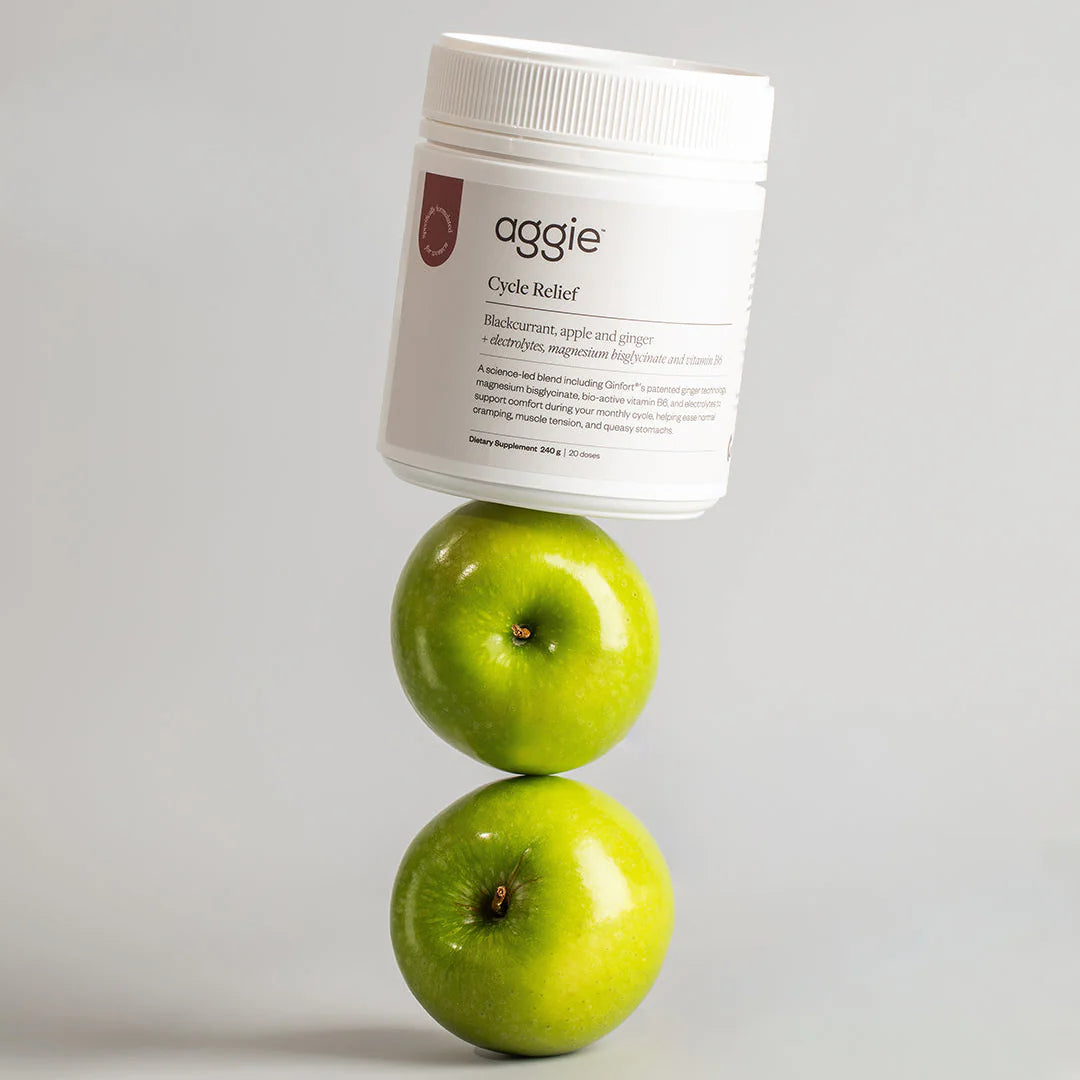 Cycle Relief | Blackcurrant, Apple, Ginger Powder 240g-Aggie-Matakana Pharmacy