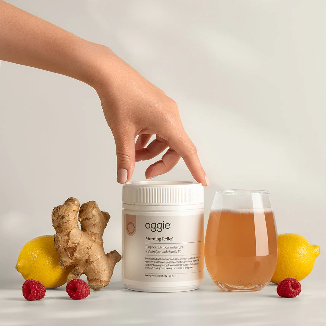 Morning Relief | Raspberry, Lemon & Ginger Powder 240g-Aggie-Matakana Pharmacy