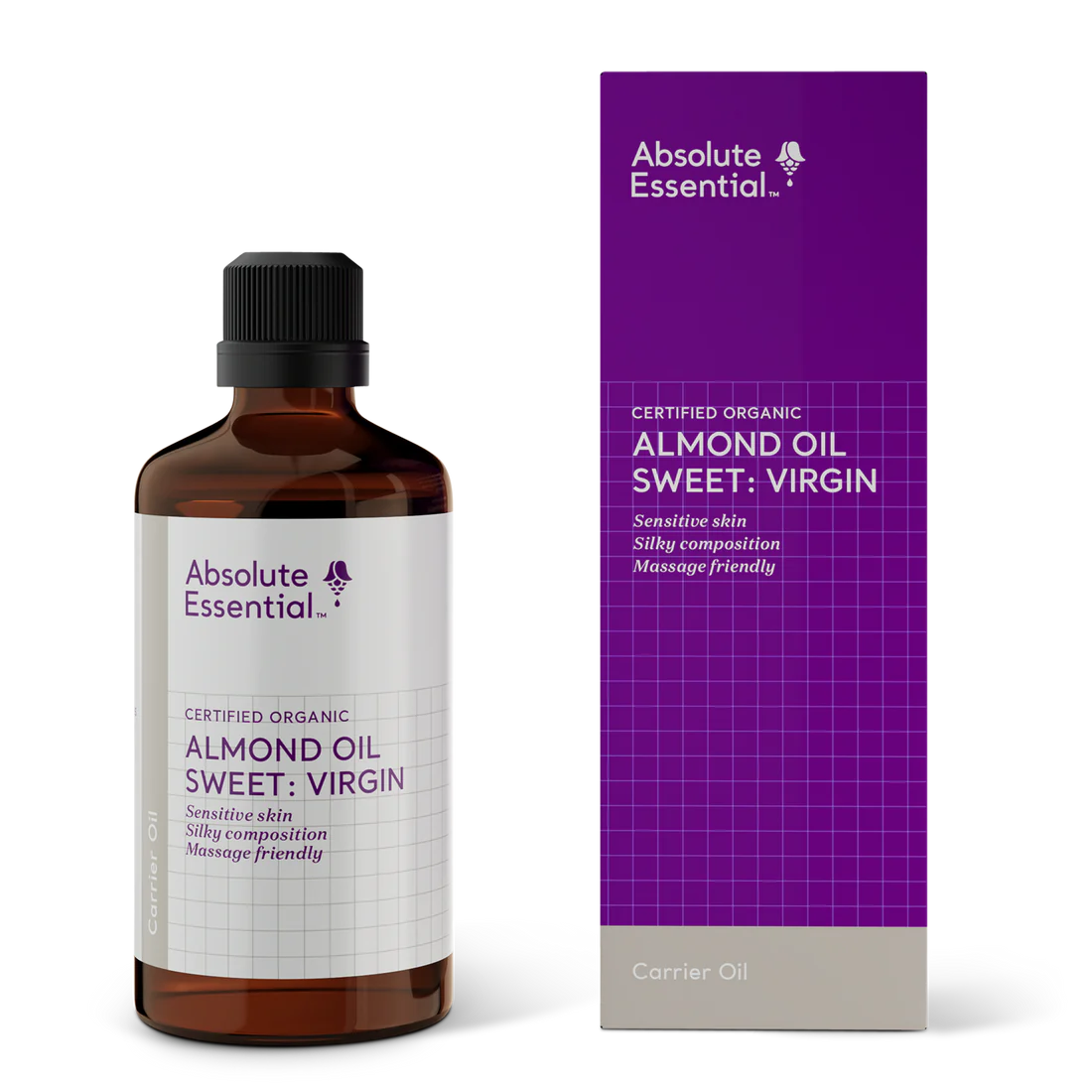 Almond Oil Organic Virgin Sweet 100ml-Absolute Essential-Matakana Pharmacy