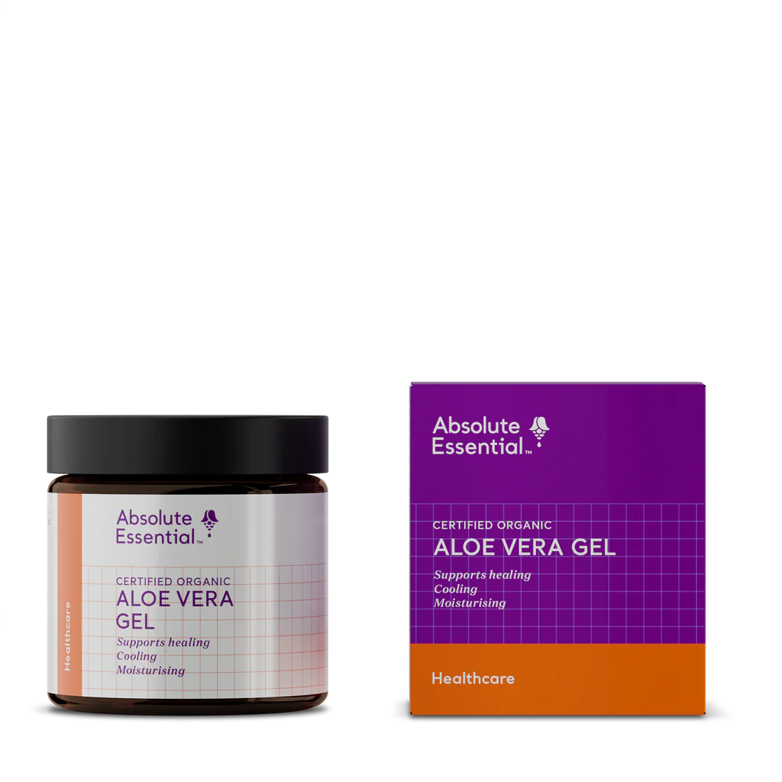 Aloe Vera Organic Gel 100g-Absolute Essential-Matakana Pharmacy