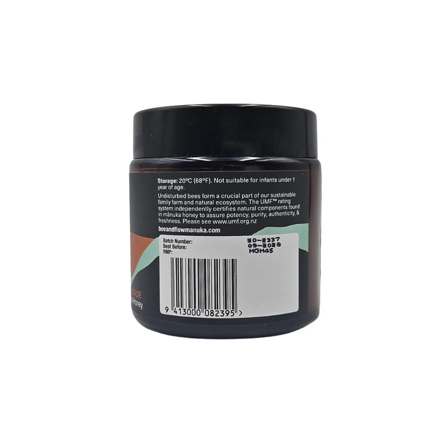 Manuka Honey MGO 850 UMF 20 120g-BEE&FLOW-Matakana Pharmacy