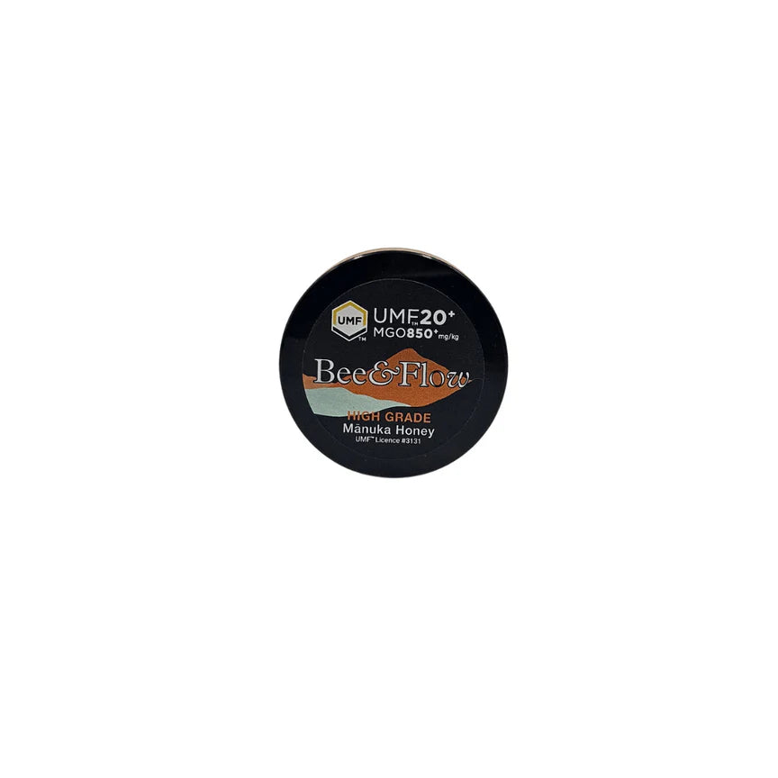Manuka Honey MGO 850 UMF 20 120g-BEE&FLOW-Matakana Pharmacy