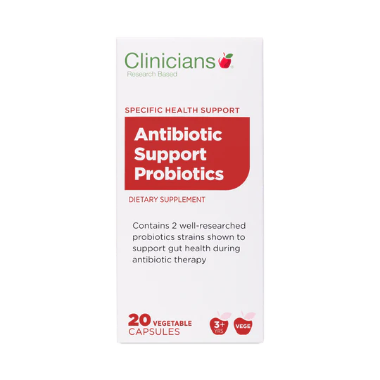 Antibiotic Support Probiotics 20 Capsules | Clinicians-Clinicians-Matakana Pharmacy