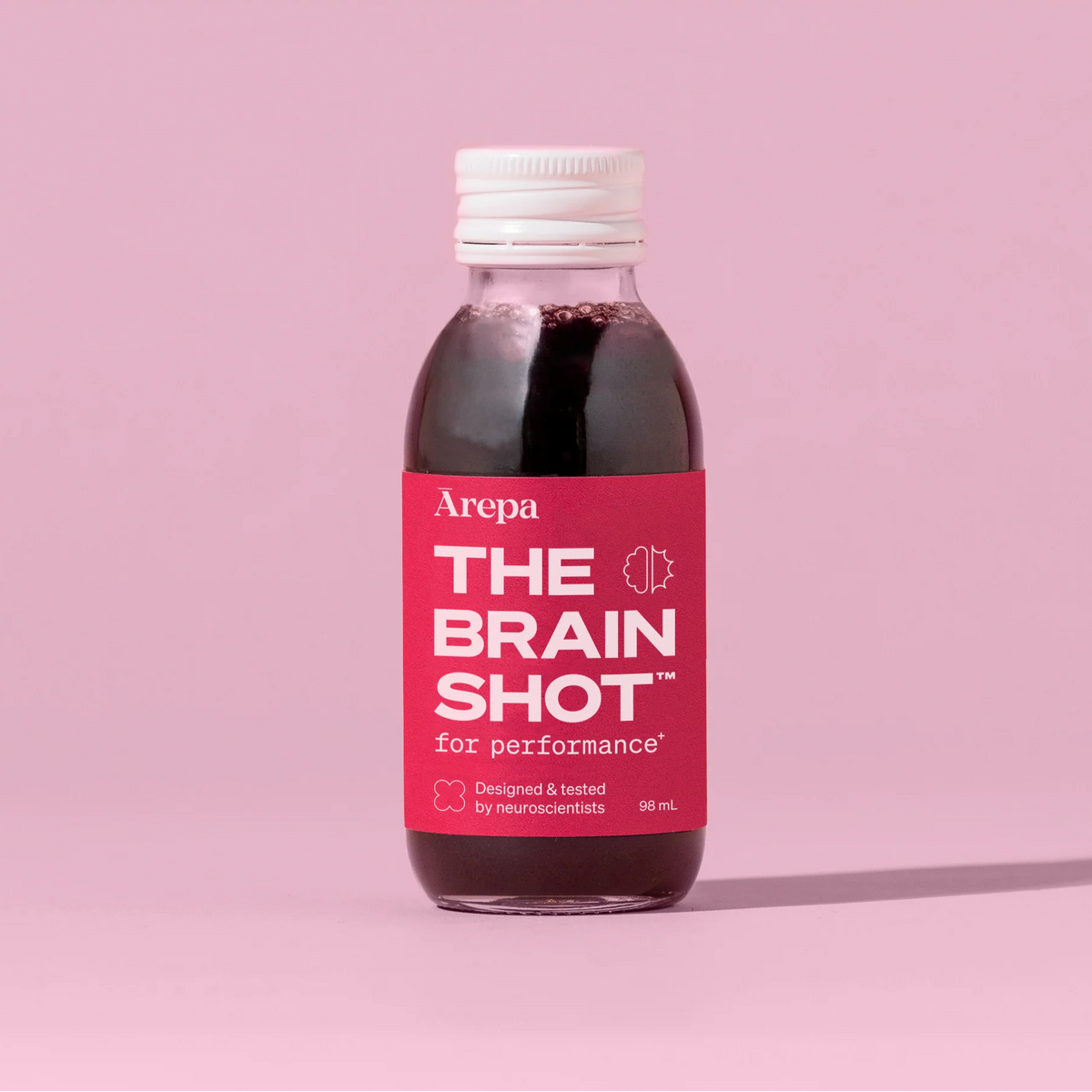 Arepa The Brain Shot for Performance 98ml-Arepa-Matakana Pharmacy