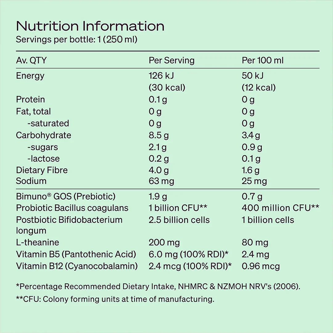 Arepa The Brain & Gut Soda Lemon Lime 250ml-Arepa-Matakana Pharmacy