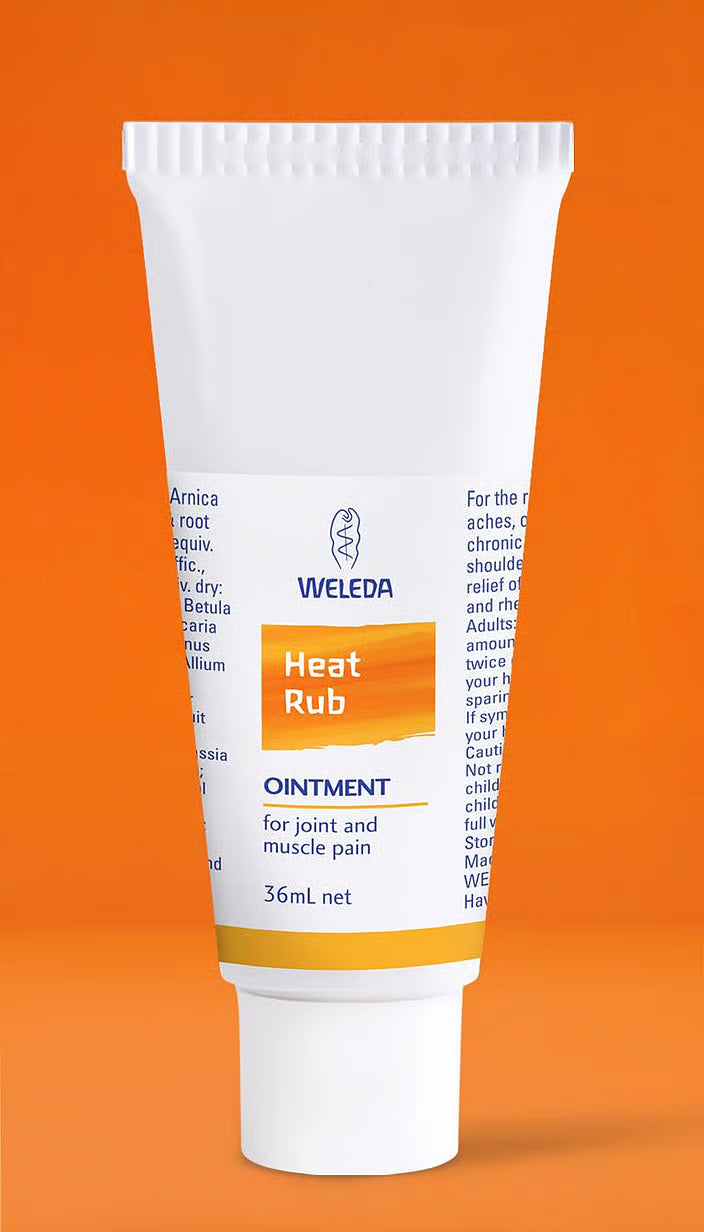 Arnica Heat Rub, 36ml-Weleda-Matakana Pharmacy